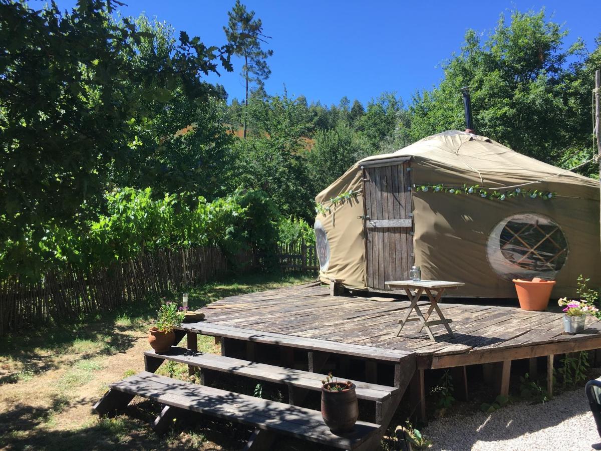 Star Gazing Luxury Yurt With River Views, Off Grid Eco Living Vale do Barco Exterior photo