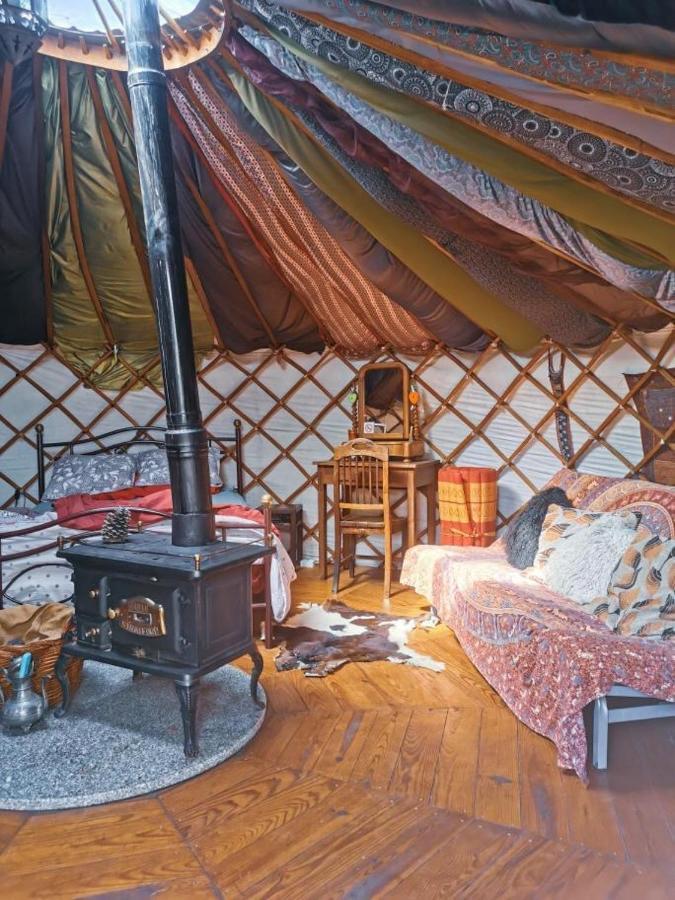 Star Gazing Luxury Yurt With River Views, Off Grid Eco Living Vale do Barco Exterior photo
